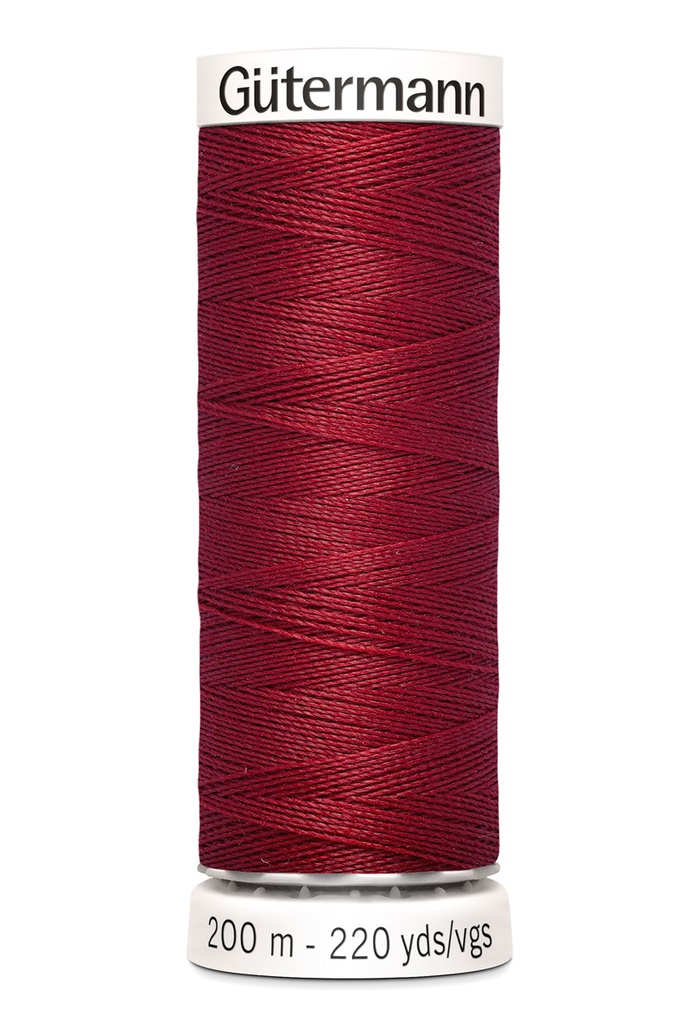 [5733- 0367] Gütermann Poly Tråd 200 m - Lys Vinrød (367)