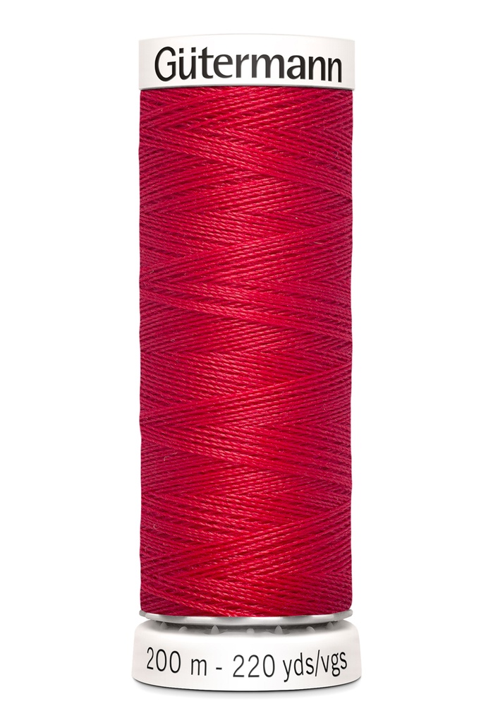 [5733- 0156] Gütermann Poly Tråd 200 m - Høyrød (156)