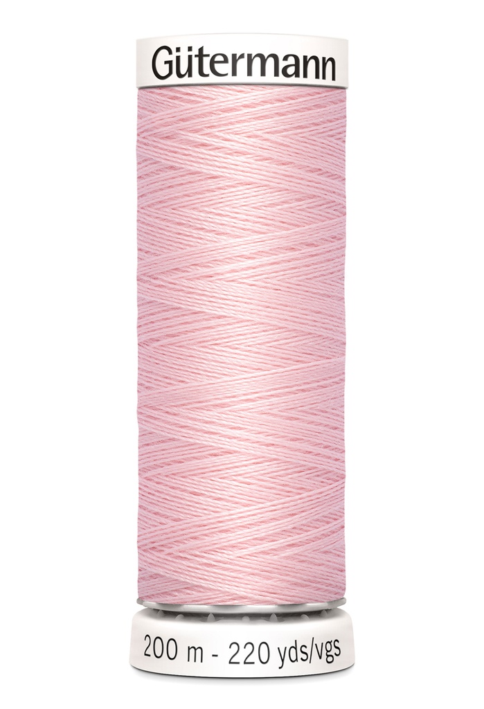 [5733- 0659] Gütermann Poly Tråd 200 m - Lys Rosa (659)