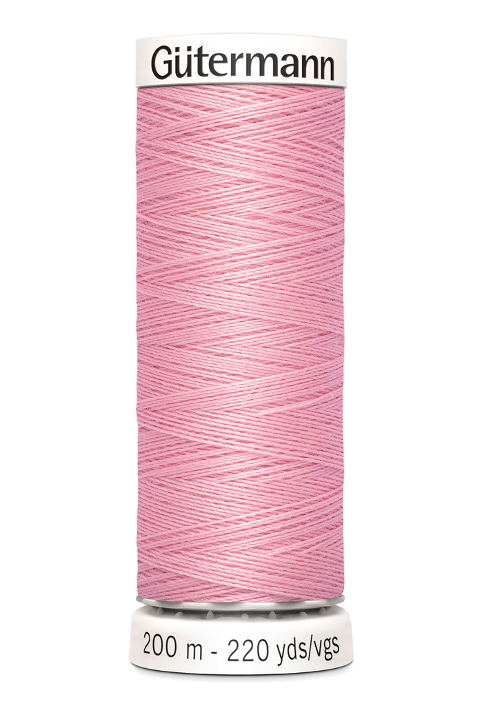 [5733- 0043] Gütermann Poly Tråd 200 m - Rosa (43)