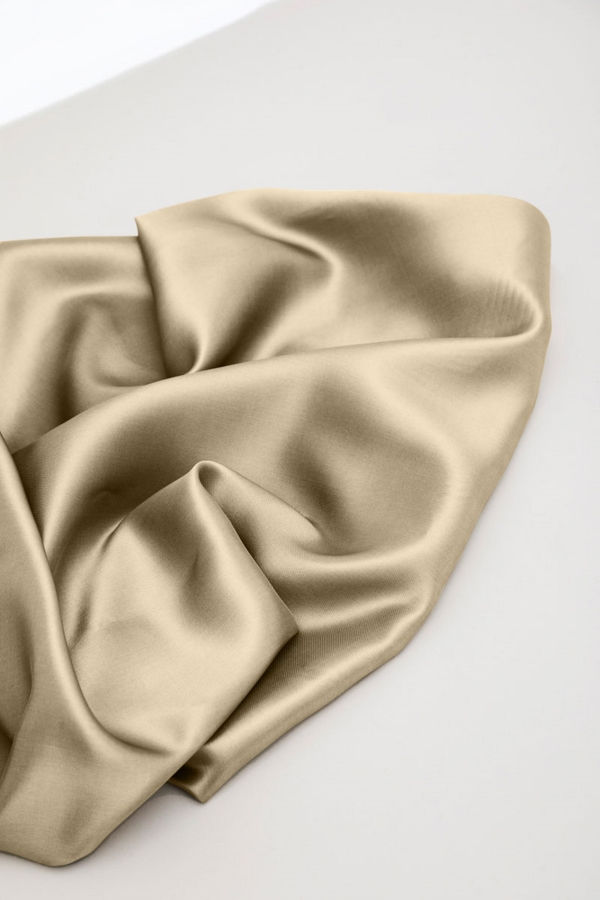 Viskose fôr twill - Sand