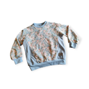 Genser med Roser Lys Blå