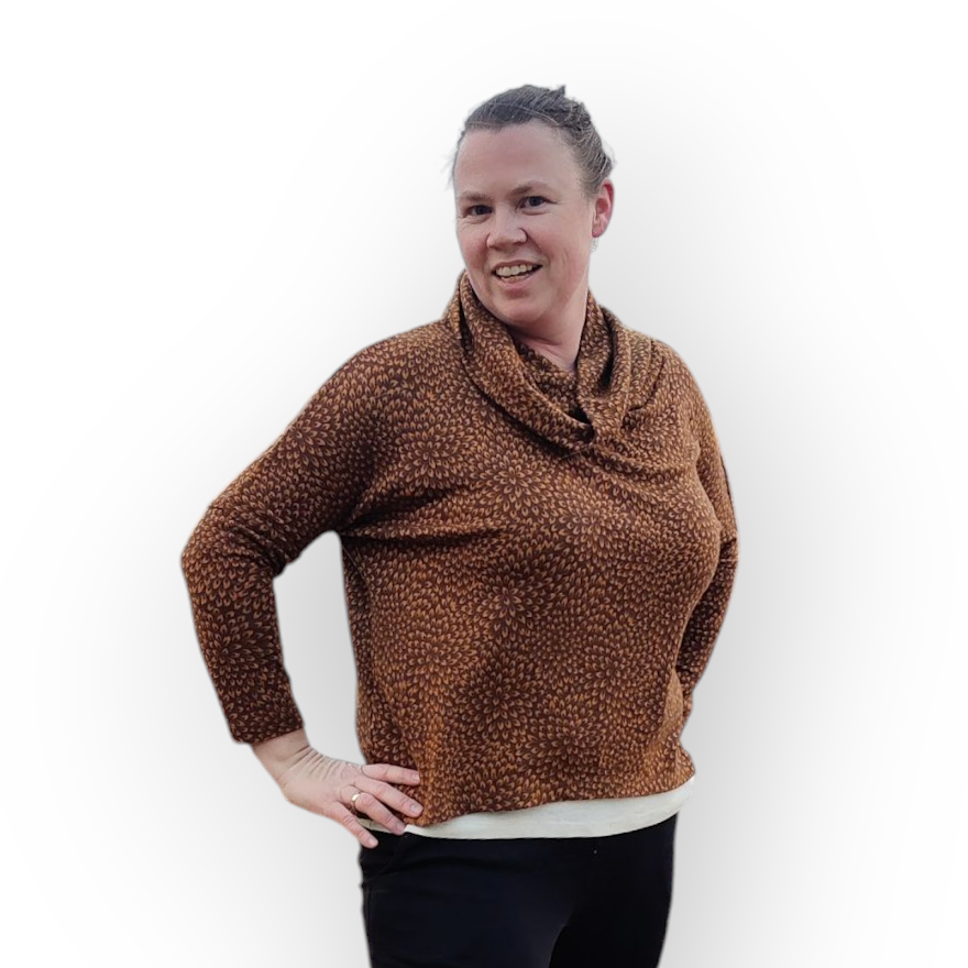 Melsgrunn Topp - Merinoull (XS, Uten høy hals)