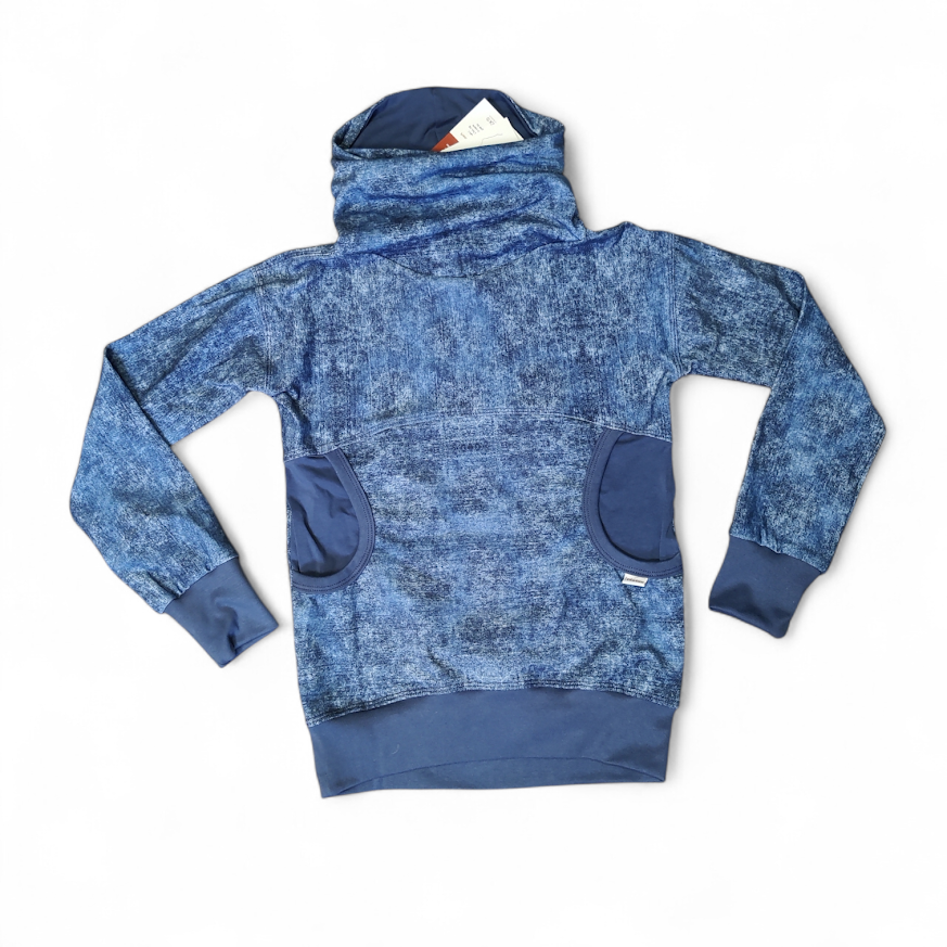 Skarvholman Genser- Mørk Denim