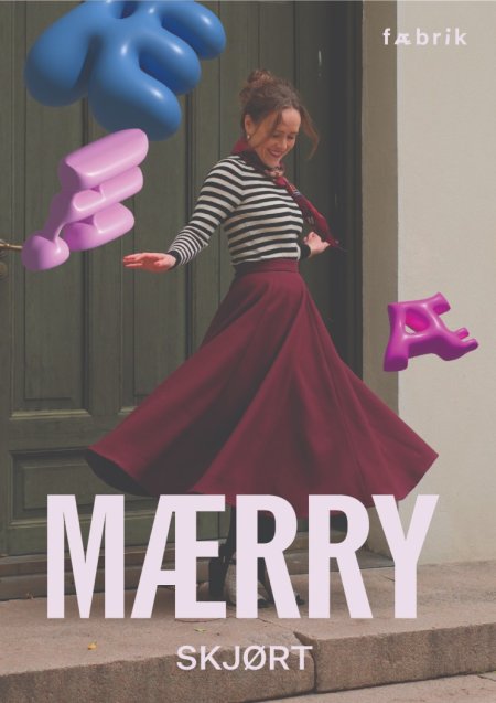 Mærry Skjørt - Symønster 