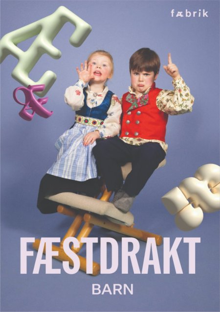Fæstdrakt Barn - Symønster  
