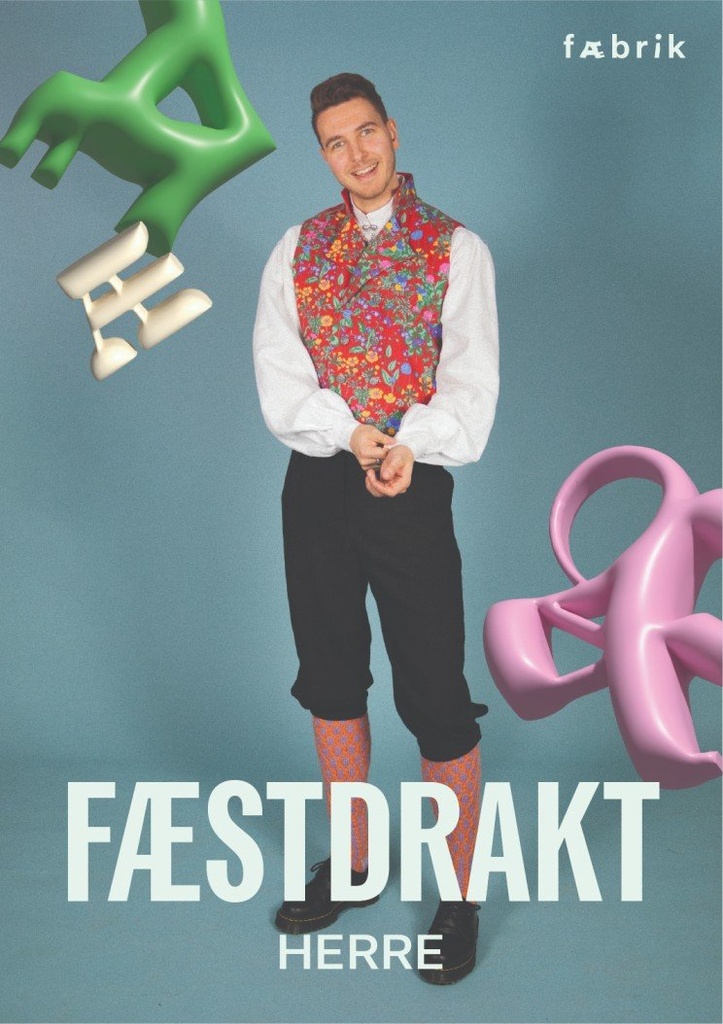 Fæstdrakt Herre - Symønster  