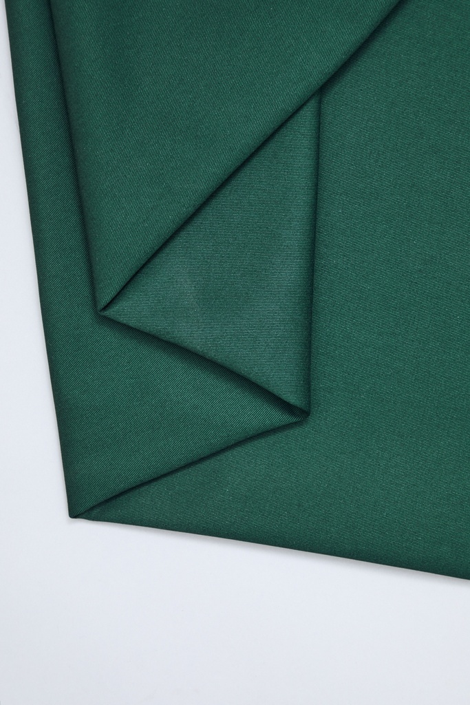 Økologisk Bomulls Twill - Bottle Green
