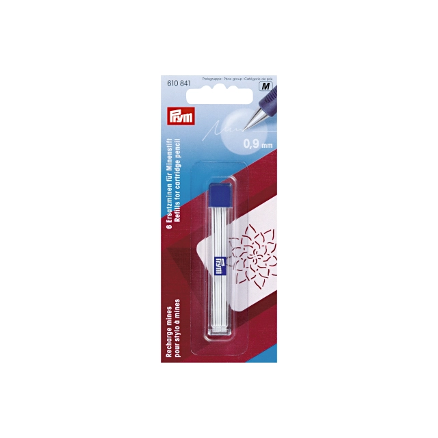 Refill kritt til trykkblyant (Hvit)