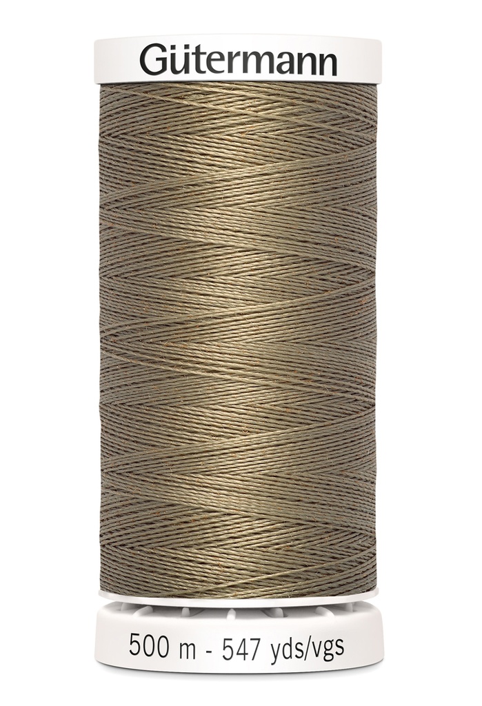 Gütermann Poly Tråd 500m - (Taupe 208)