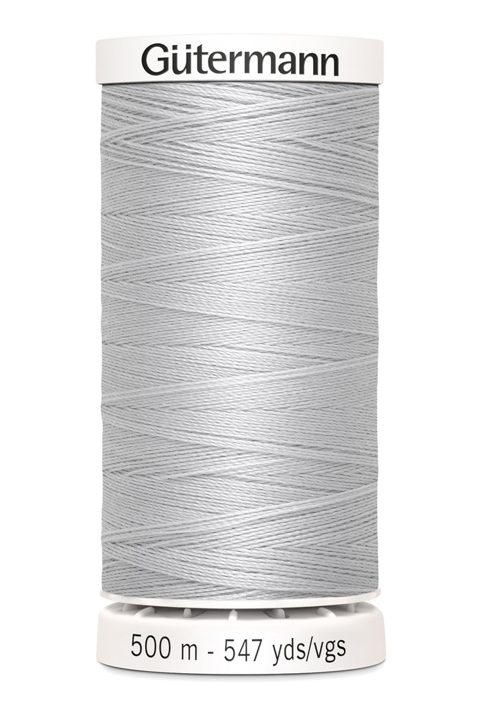 [5734-0008] Gütermann Poly Tråd 500m - Lys Grå (008)