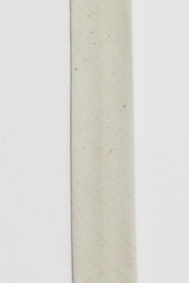 [3762-0000] Skråbånd Bomull 40/20mm - Natur
