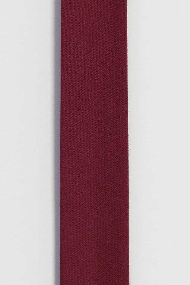 [3762-0021] Skråbånd Bomull 40/20mm - Burgunder