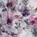 Viskose Lavender Digital Flowers