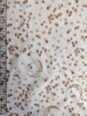 Stoffbit 0,7m - Jersey Moon & Stars Latte 