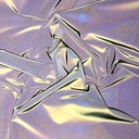 Stoffbit 1,0m - Skallstoff Refleks Sølv (B-vare)