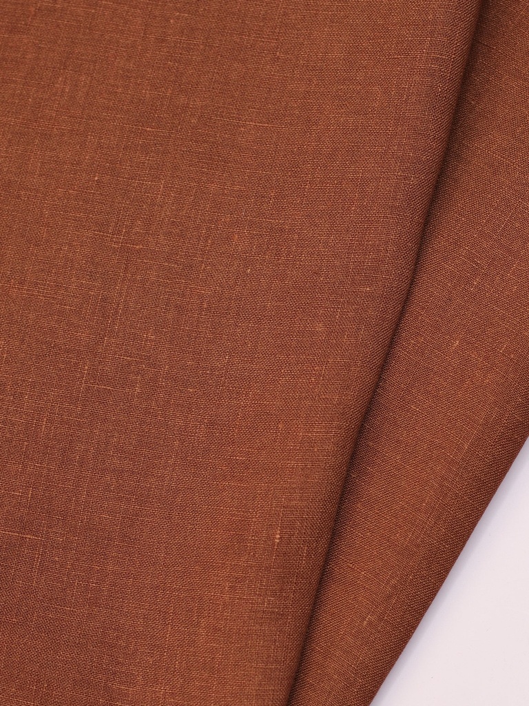 Steinvasket Lin Lumi - Burnt Orange