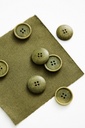 Blaze Corozo Knapp 20 mm - Olive Green