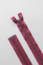 Delbart Metall Glidelås - Fuchsia