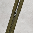 Spiral Glidelås 4mm (ikke delbar) - Khaki Grønn