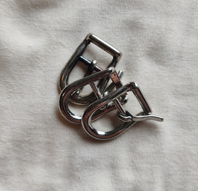 [1010] Belte Spenne - Kromfarget Metall 11mm  