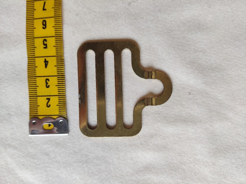 [1034] Selespenne - Messingfarget Metall (40mm)