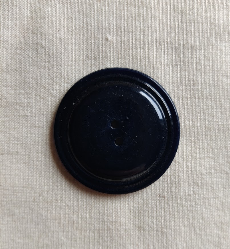 [1067] Knapp - Svart 34mm 