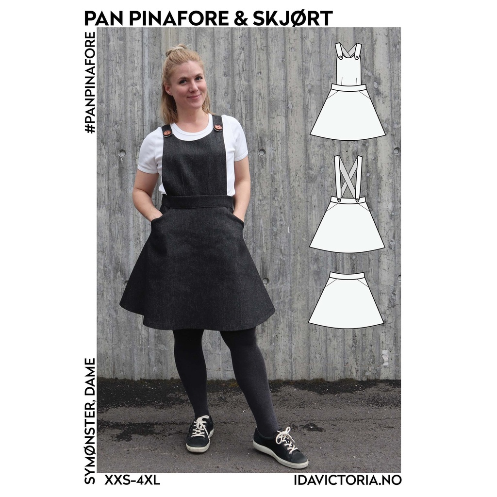 Pan Pinafore & Skjørt - Symønster