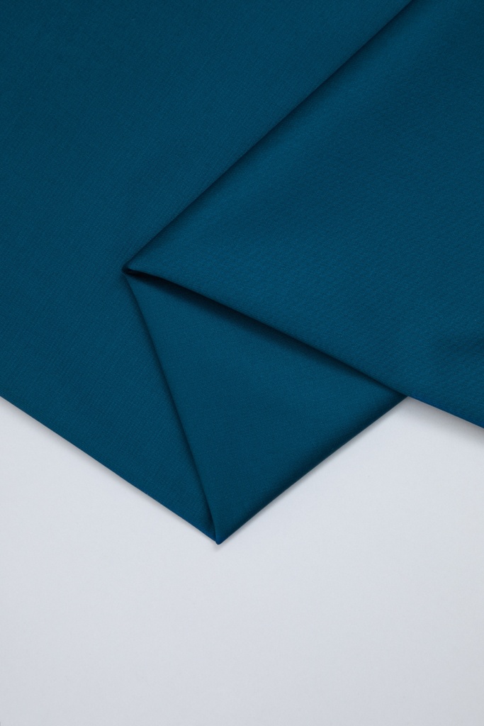 Økologisk Stretch Twill - Ocean