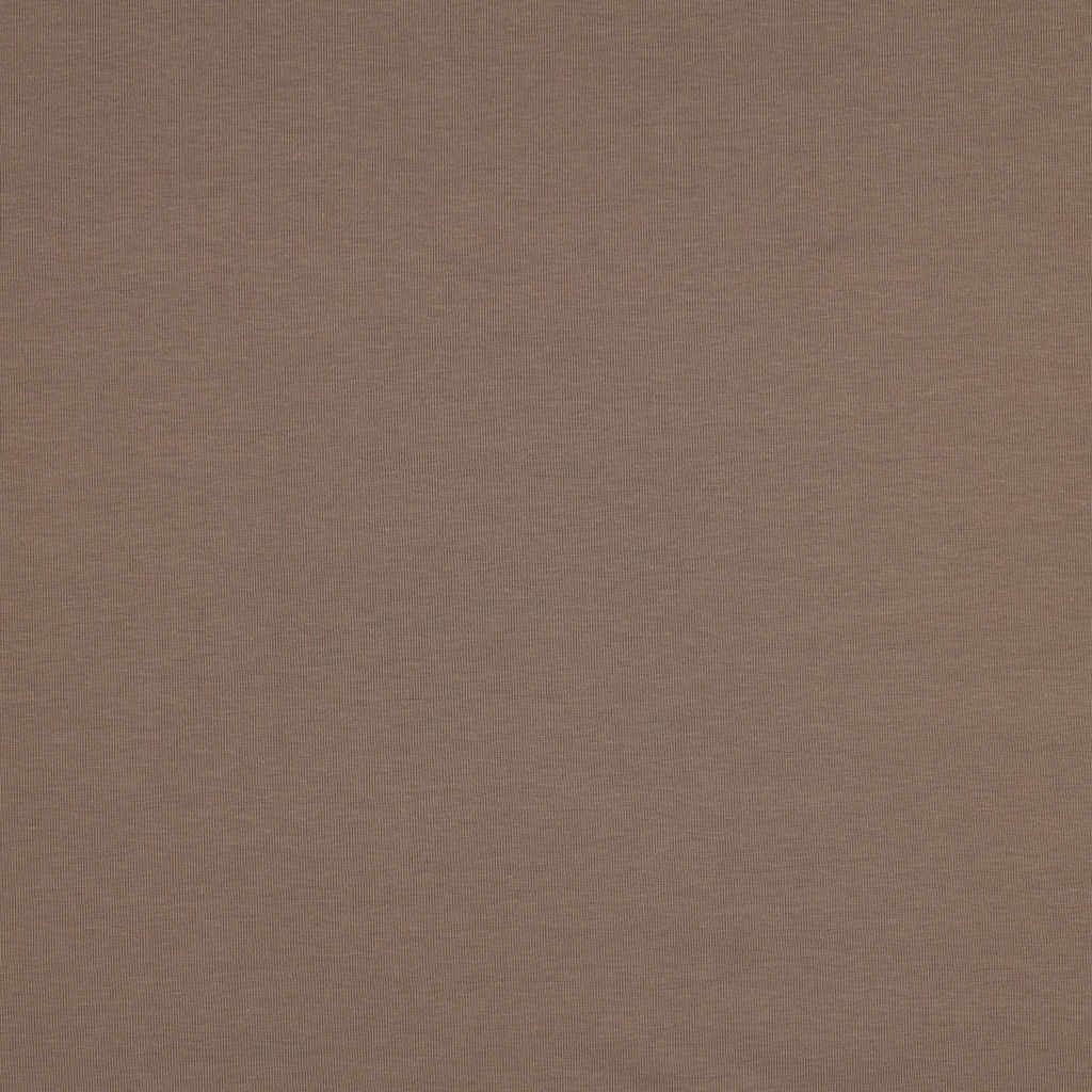 Stoffbit 1m - Bomullsjersey Taupe (57) 