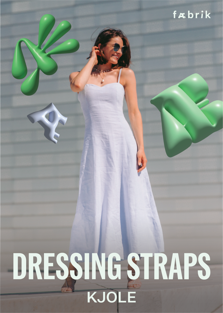 Dressing Straps Kjole - Symønster