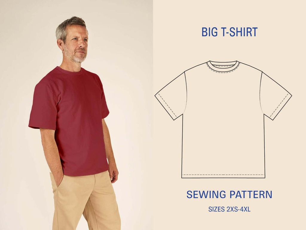 Big T-shirt - Symønster