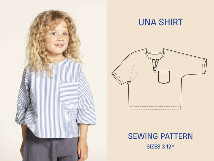Una Shirt Kids - Symønster 