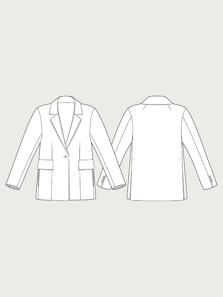 Blazer - Symønster  