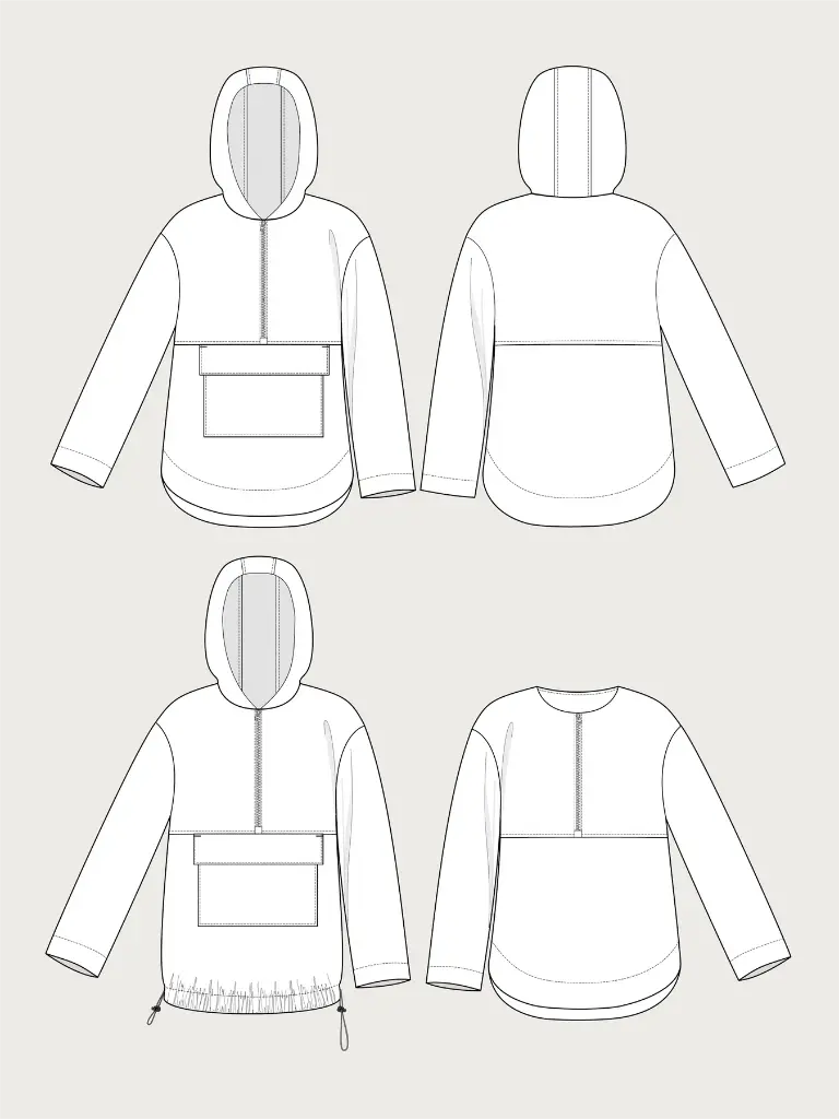 Anorak Unisex - Symønster 