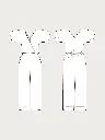 Wide-Leg Jumpsuit - Symønster 