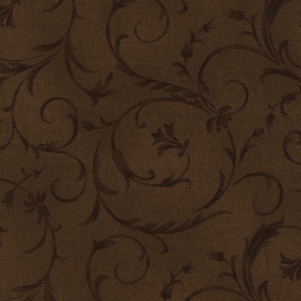 Vevd Bomull - Brown Backing (ekstra bred)