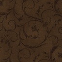 Vevd Bomull - Brown Backing (ekstra bred)