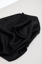 Stoffbit 2m - Viskose fôr twill - Svart 