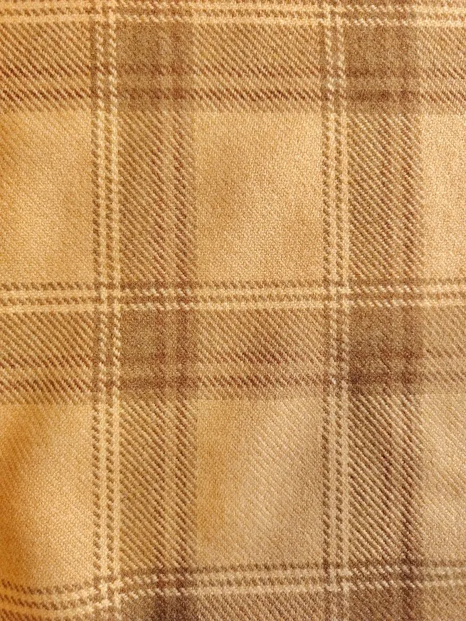 [3132] Shetlands Ull - Tartan Beige