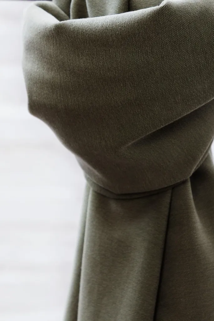 Soft Stretch Tencel Twill - Khaki
