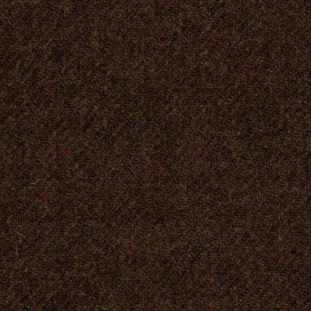 Stoffbit 0,9m - Shetland Lett Ull - Brun