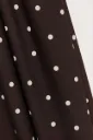Viskose Crepe Jolly Dots - Umber