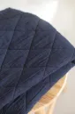 Karla Quilt - Blue/ Black Melange