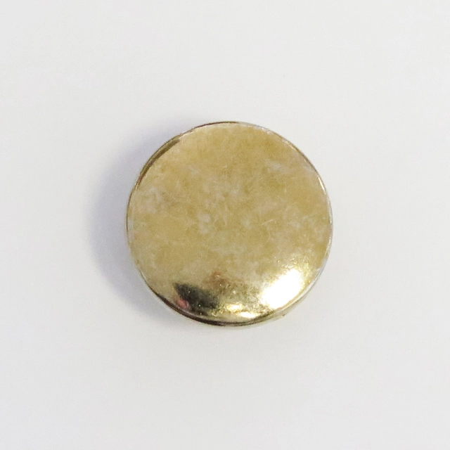 Metallknapp Øye - Gullfarget 23mm