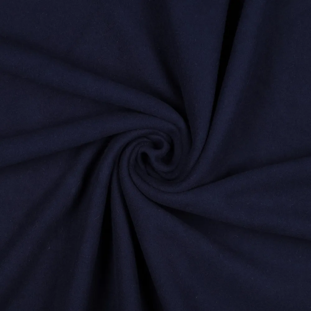 Bomullsfleece - Navy