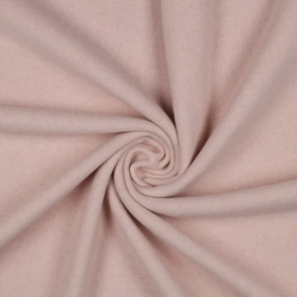 Bomullsfleece - Rose Melert