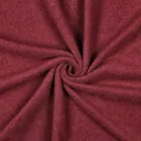Bomullsfleece - Burgunder Melert