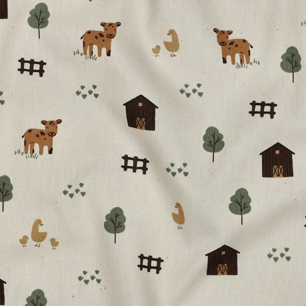Poplin Natural Farm Animals