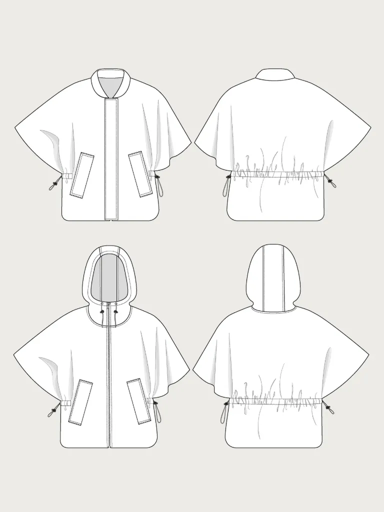 Drawstring Vest - Symønster